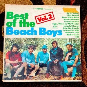 VINTAGE 1967 BEST OF THE BEACH BOYS VOLUME 2 STARLINE CAPITOL RECORDS -1975 STYX
